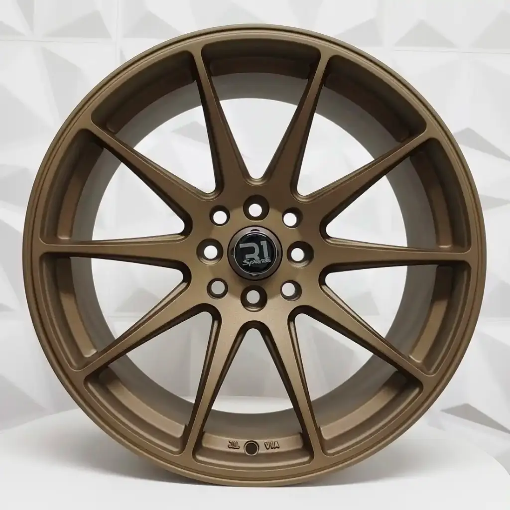 RIN 17X8.25 4-100/114.3 R1 SPORT DX616 MATT BRONZE ET28 CB73.1